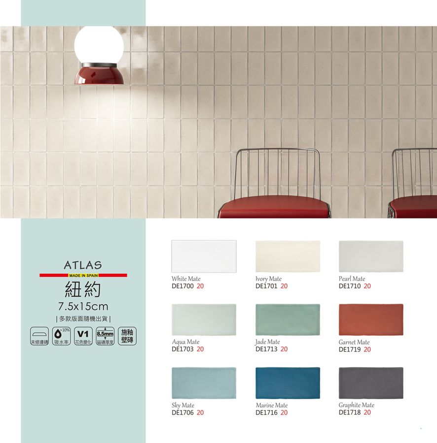 SELF STYLE復古磚/花磚-舊金山 BY3750