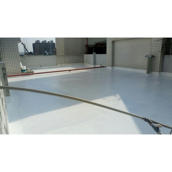 耐候型防水膠泥中塗與隔熱面漆塗布工程介紹編號 嘉興隆工程有限公司