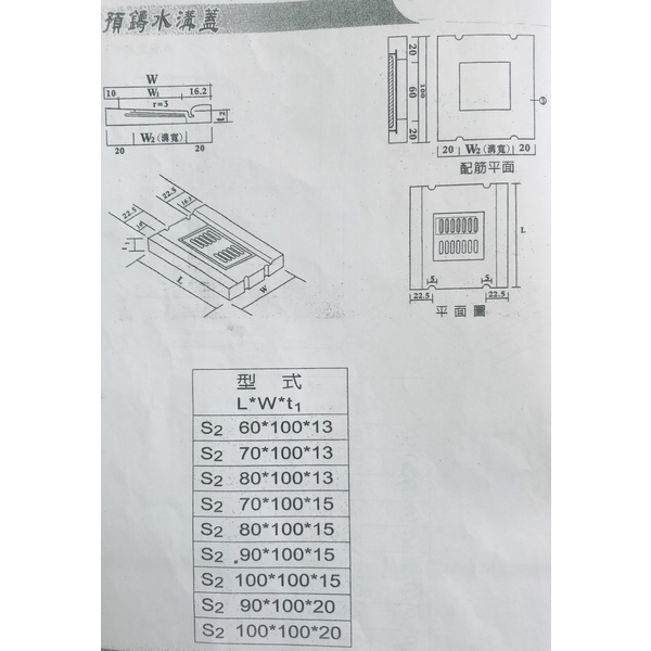 預鑄水溝蓋產品 桃園預鑄水溝蓋廠商 金正大水泥製品有限公司