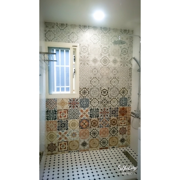 浴室花磚工程介紹編號 1016 正新建材行