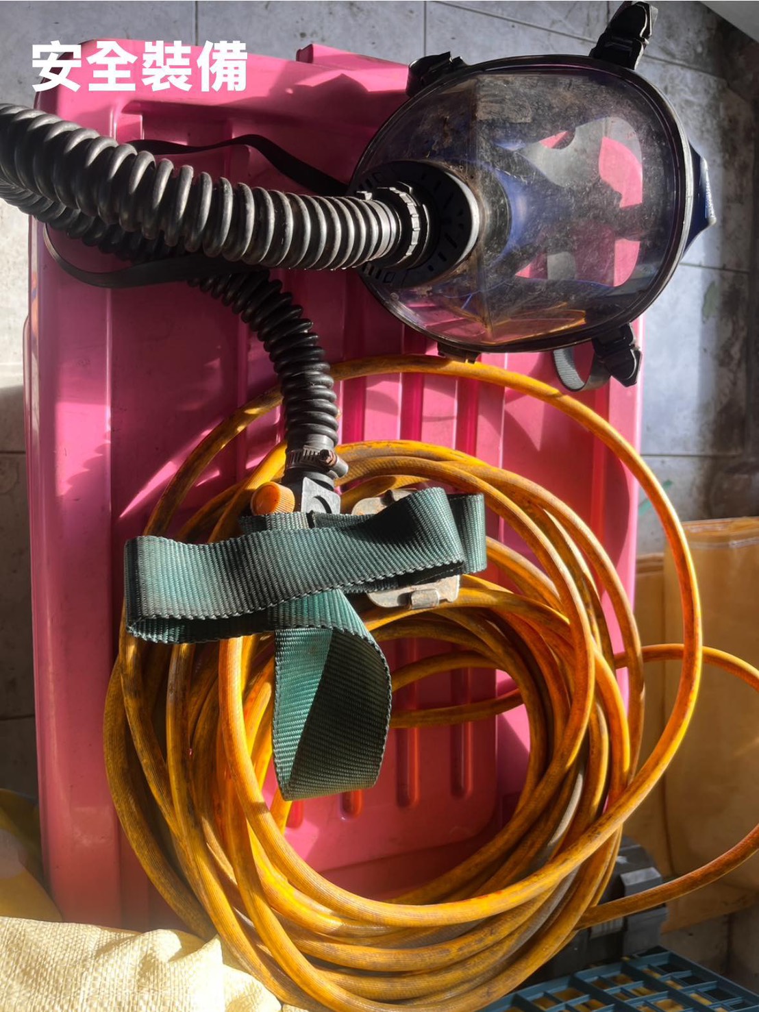 廢水廠廢酸儲存桶槽清理