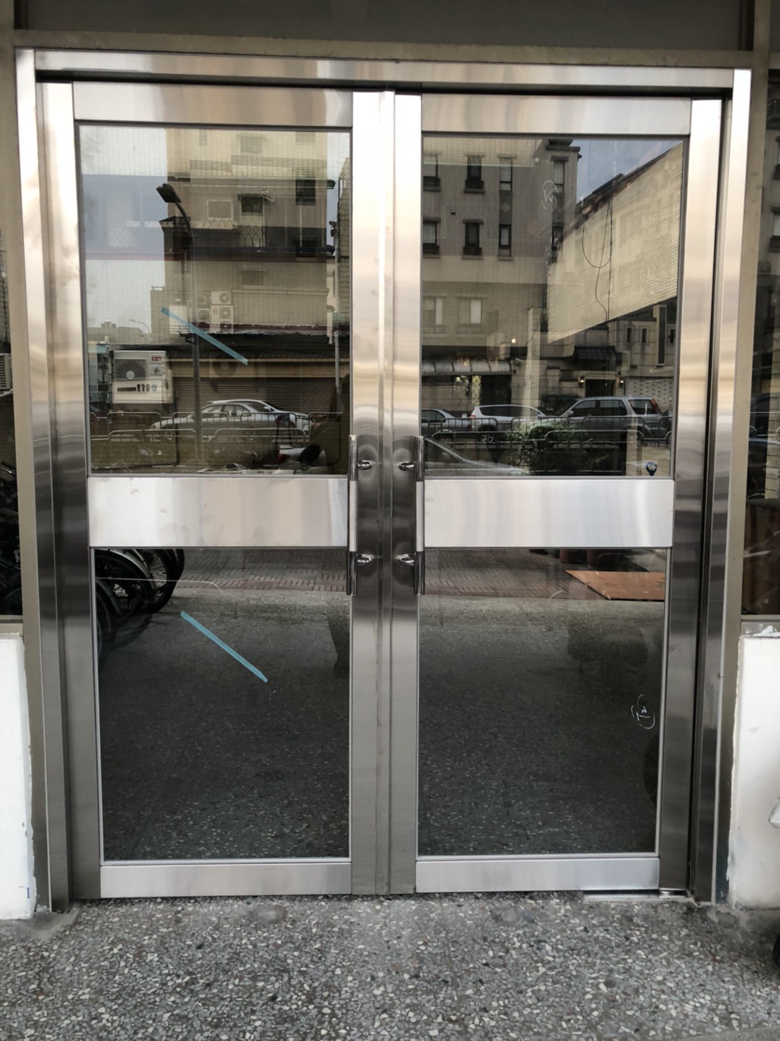 不鏽鋼雙開門