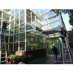 植物園特展室外-玻璃清洗