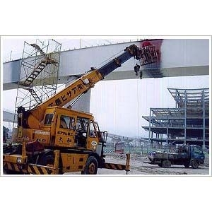 某大工地現場吊車施工