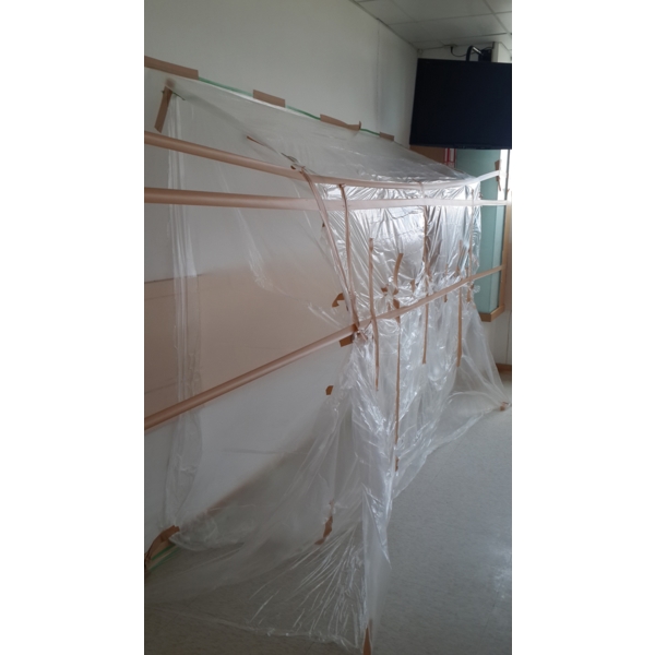 牆壁全罩式防護施作