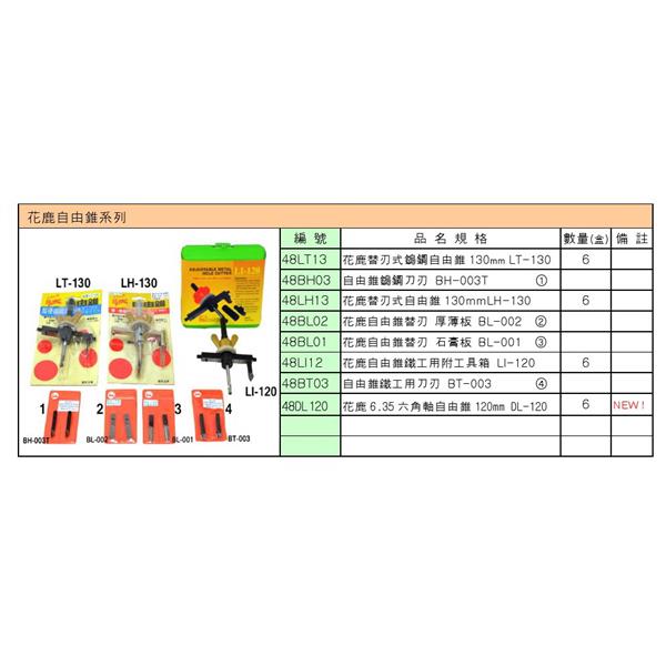 花鹿自由錐系列 花鹿自由錐系列,高宇五金實業有限公司