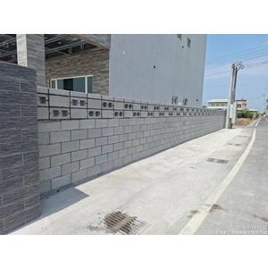 住宅圍牆磚瓦施工