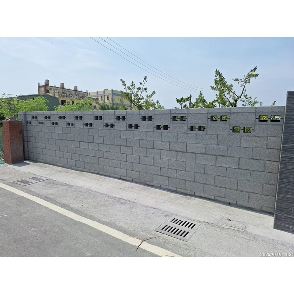 住宅圍牆磚瓦施工