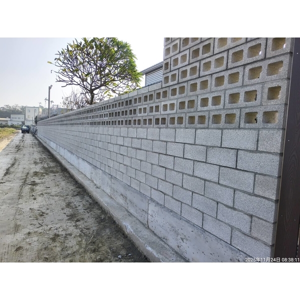 住宅圍牆磚瓦施工