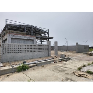 百歲磚和空心磚圍牆工程