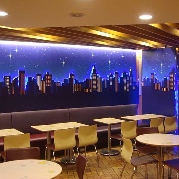 麥當勞佈置,中國洋森興業有限公司