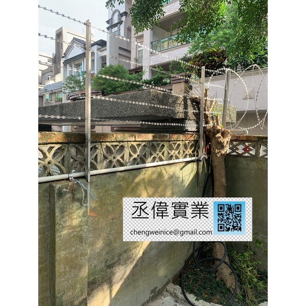 不銹鋼直線型刺網