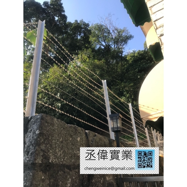 不銹鋼直線型刺網