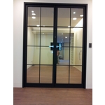 金屬造型玻璃門 - 振揚金屬設計工程行