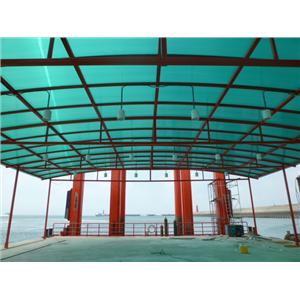 金門浮動碼頭 採光遮雨棚 , 佐東企業有限公司