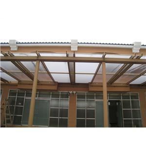 游泳池遮陽棚 PC中空板 , 佐東企業有限公司