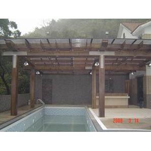 PC中空板 游泳池採光罩