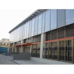 PC中空板 鹿鳴國中採光外牆