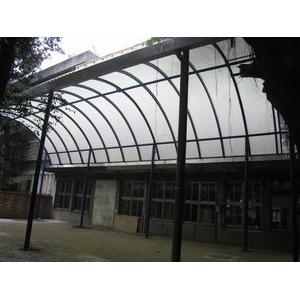 PC中空板 弧型採光罩