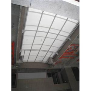 PC中空板 木柵青石園採光罩