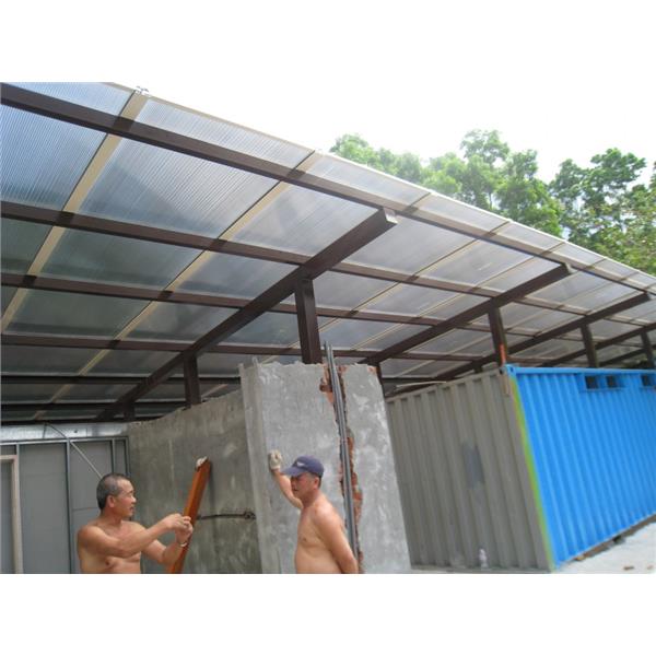 PC中空板 貴子坑 淋浴間採光屋頂