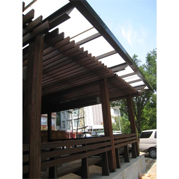 PC中空板 北投公園遮陽棚