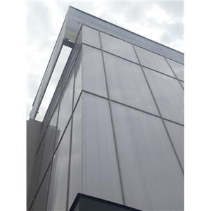 PC中空板外牆 台中牙科外牆