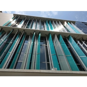 PC中空板-蘆竹鄉圖書館遮陽百葉