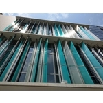 PC中空板-蘆竹鄉圖書館遮陽百葉 - 佐東企業有限公司