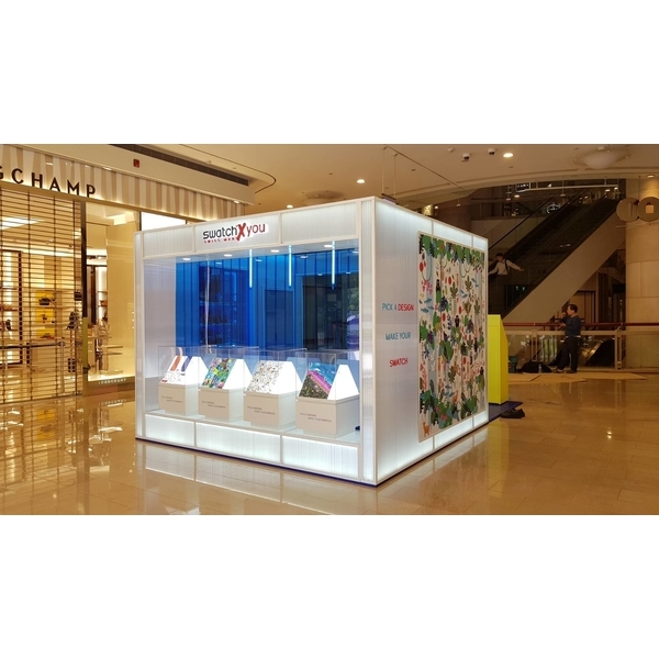 展示隔間光牆 PC中空板