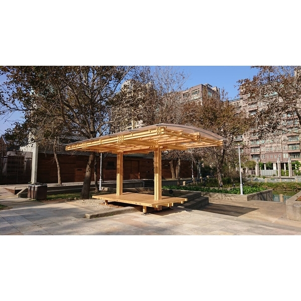 PC中空板-實構築活動遮陽棚