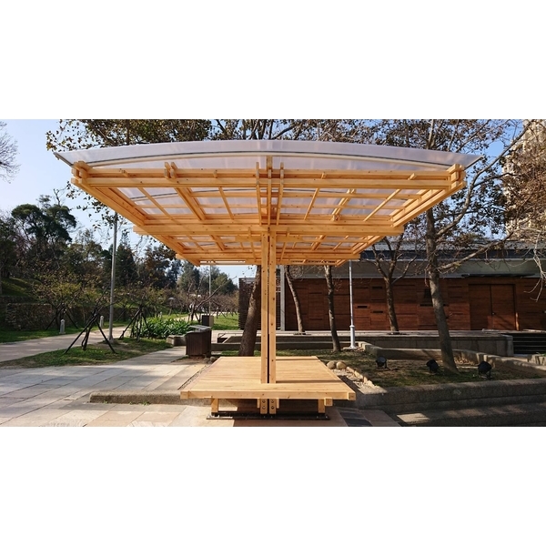 PC中空板-實構築活動遮陽棚