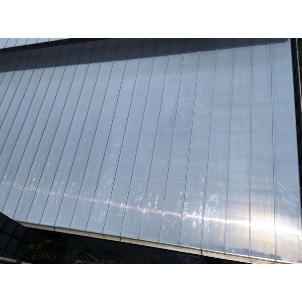 扣合式PC中空板 風雨操場屋頂