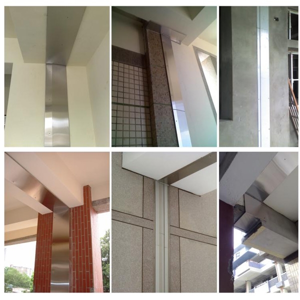 平頂牆面伸縮縫工程