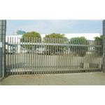 透空式電動大門 , 國際得利捲門金屬建材有限公司