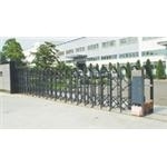 半密閉式伸縮大門 , 國際得利捲門金屬建材有限公司