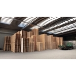 棧板室內存放區 , 上和木業有限公司