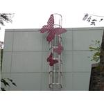 動物園扶手欄杆蝴蝶沖孔 - 中辰室內裝修設計工程有限公司