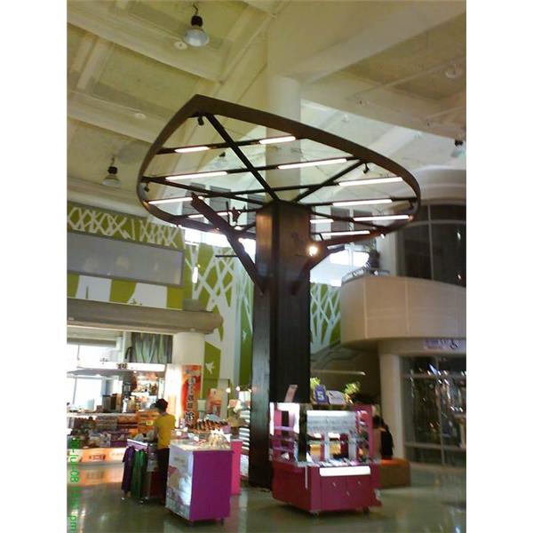 東山休息站鐵件裝置藝術,中辰室內裝修設計工程有限公司