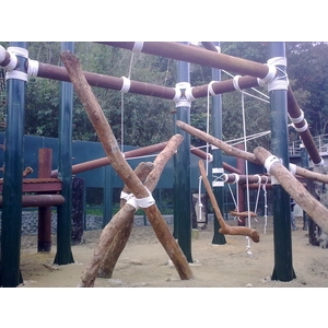 台北市立動物園-非週區黑猩猩展場