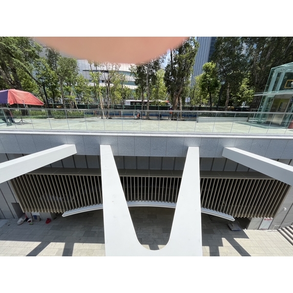 國父紀念館連通大巨蛋地下通廊-弧型鋁包板&鋁格柵-上騰金屬有限公司