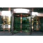 台中港酒店四翼旋轉自動門-凱鼎自動門企業社