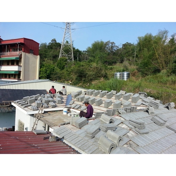 屋瓦施工-中瓦商行