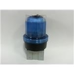 太陽能警示燈／八角燈座型／藍色 , 堃豪精密工業有限公司