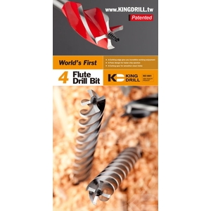 四刃木鑽 , 鑽王精密工具股份有限公司