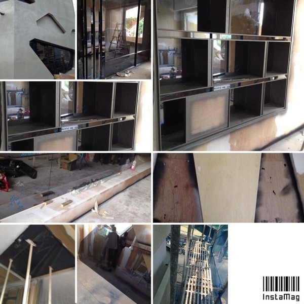 玻璃工程施工過程