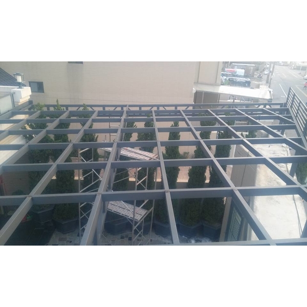 玻璃採光罩施工