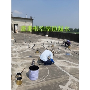 畫畫根治屋頂漏水