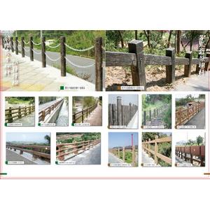 仿櫻花木欄杆、防撞護欄及各式訂製欄杆,永長企業有限公司