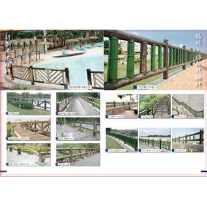 仿剝皮木、仿竹、仿松竹欄杆,永長企業有限公司